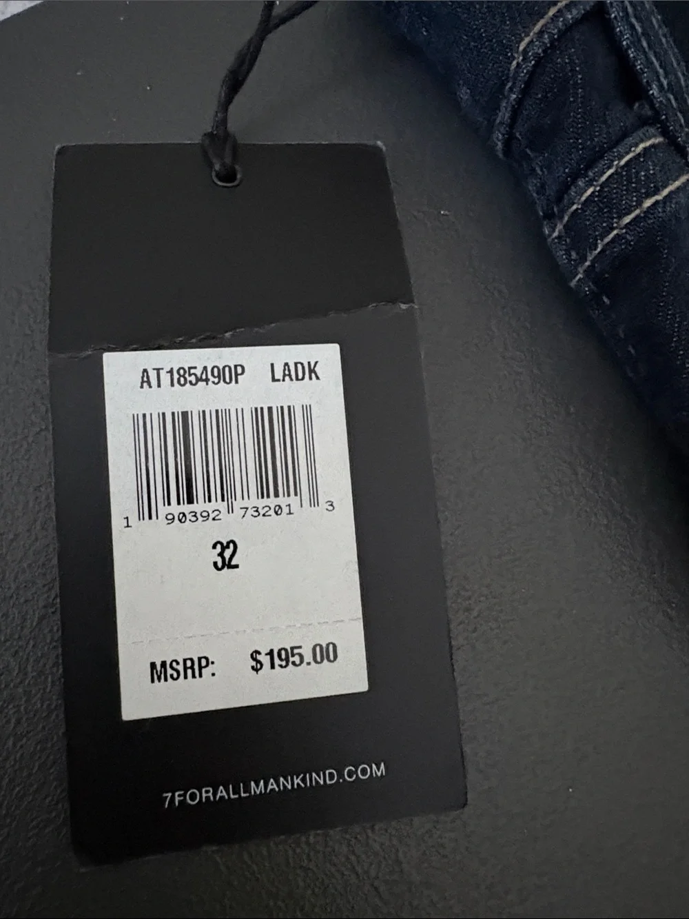 7 For All Mankind Men’s Jeans in Dark Blue Denim - NWT